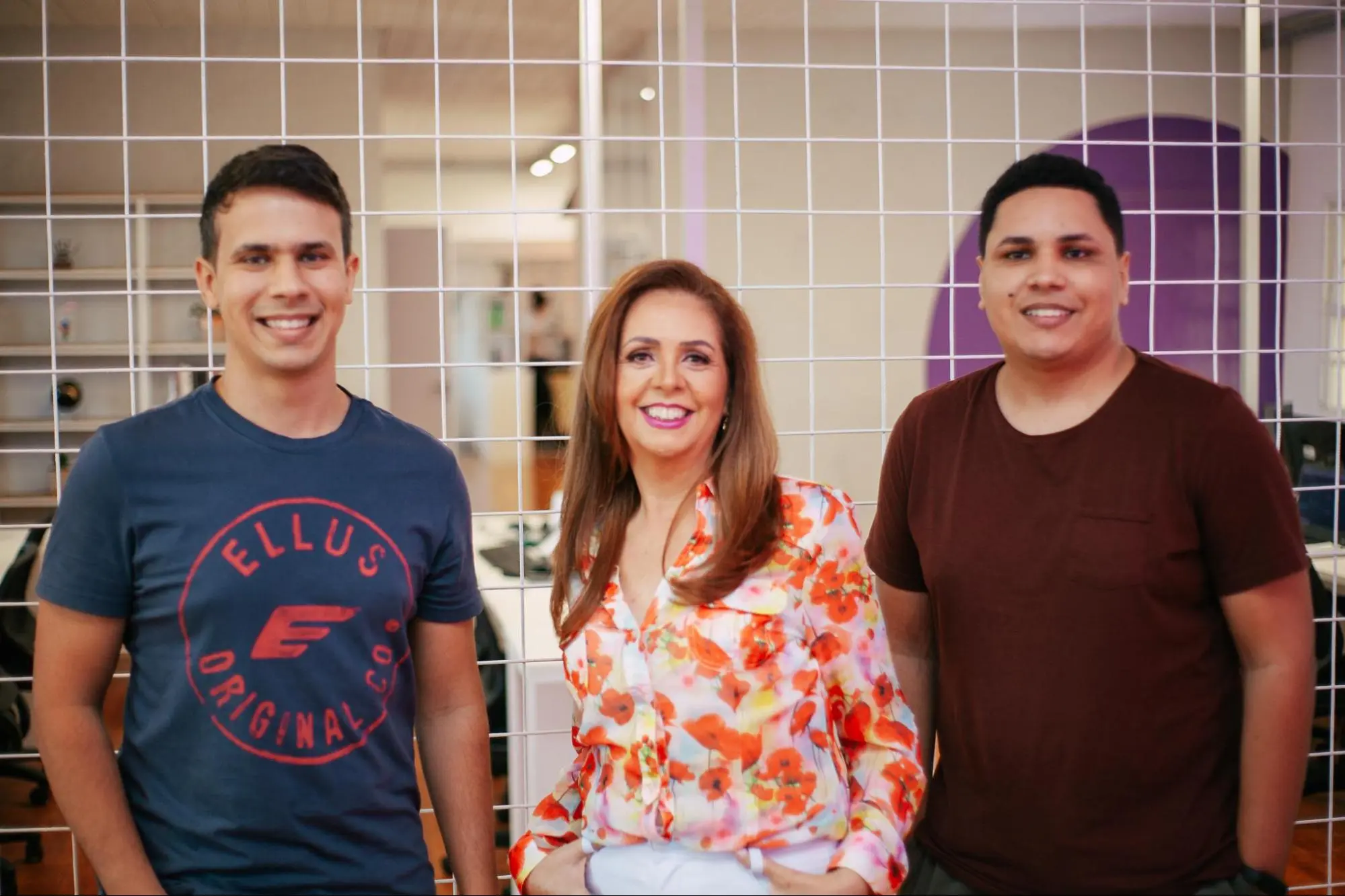 Willian, Mari e Bruno na sede da propulsão